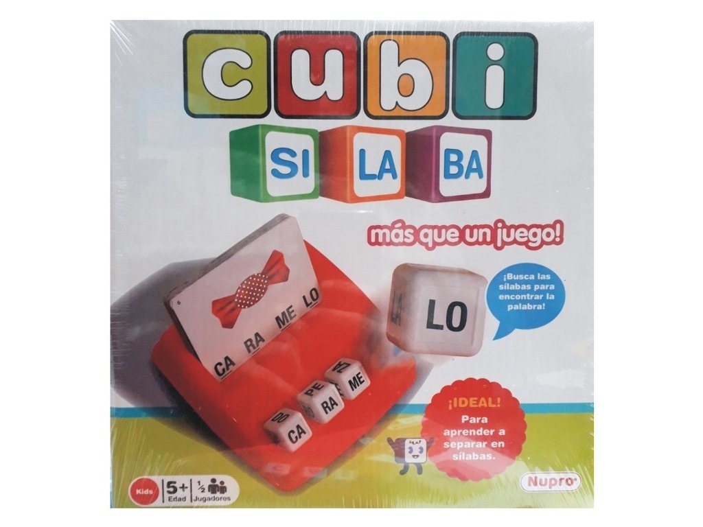 Cubi Silaba Comprar En Jugueterías Gulliver