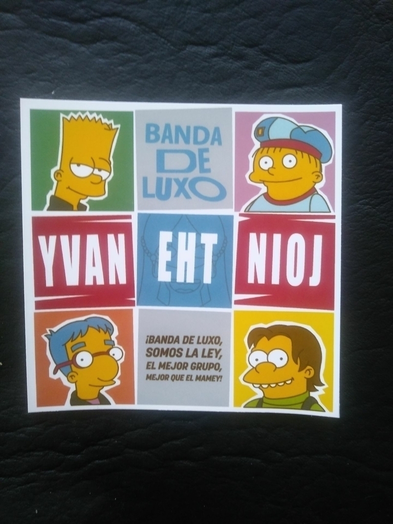 Stickers - Banda de Luxo - Comprar en Tienda.Amarilla