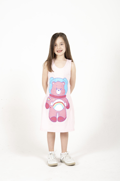 Vestido jersey Niña Cheer Astronauta Rosa