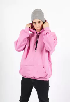 Buzo Canguro Unisex (Magenta)