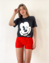 Pijama Reme+short Mickey Neg&Rojo