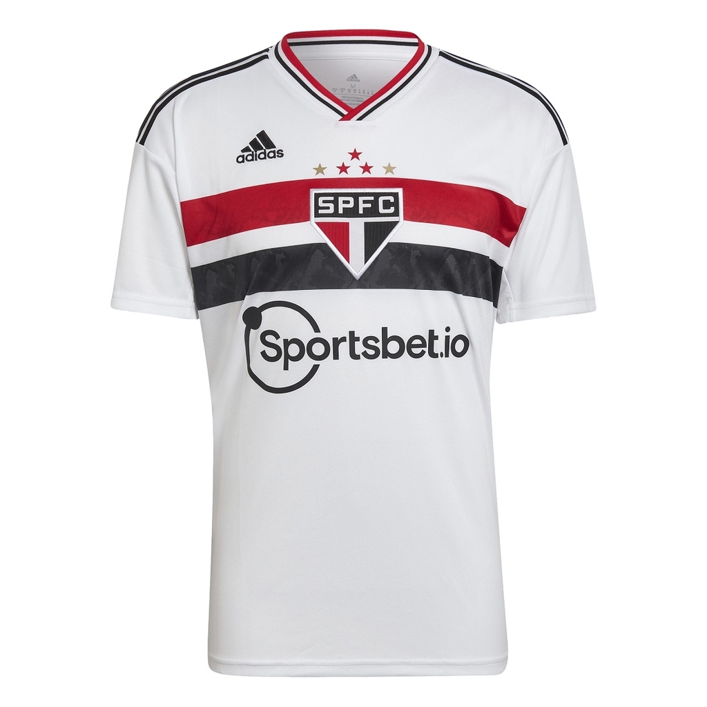 Camisa São Paulo 2022 Branca Uniforme 1 Adidas Original