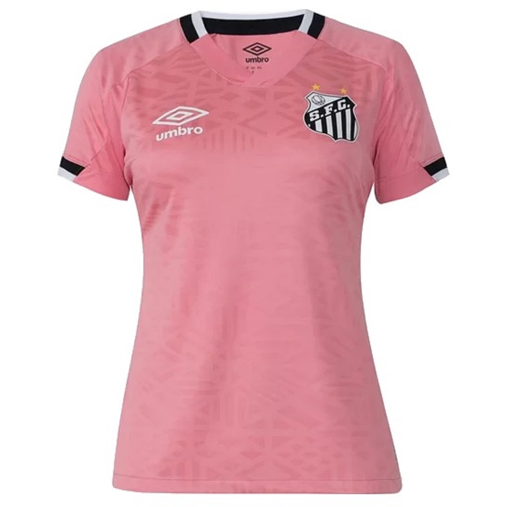 Camisa Feminina Santos Outubro Rosa 2022 Umbro Original