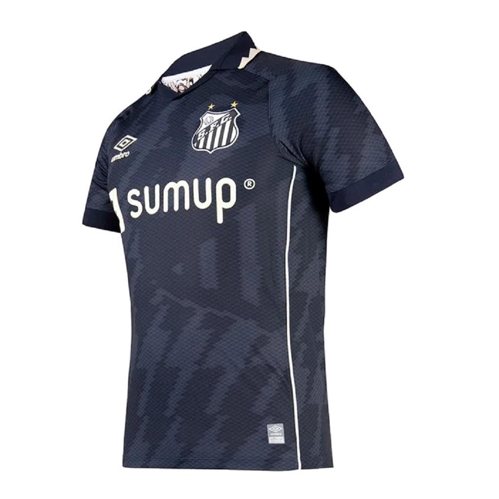 camisa azul do santos 2021
