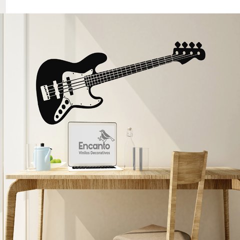 Encanto Vinilos Decorativos para pared Guitarra eléctrica / bajo