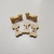 Botão em madeira - formato de osso - pcte 5 unidades - comprar online