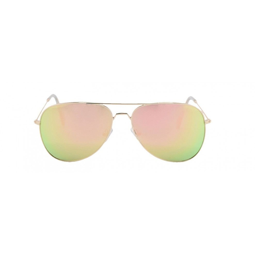 Ray Ban Rb3025 112/1q Aviador Polarizado Rosa Barbie Dorado