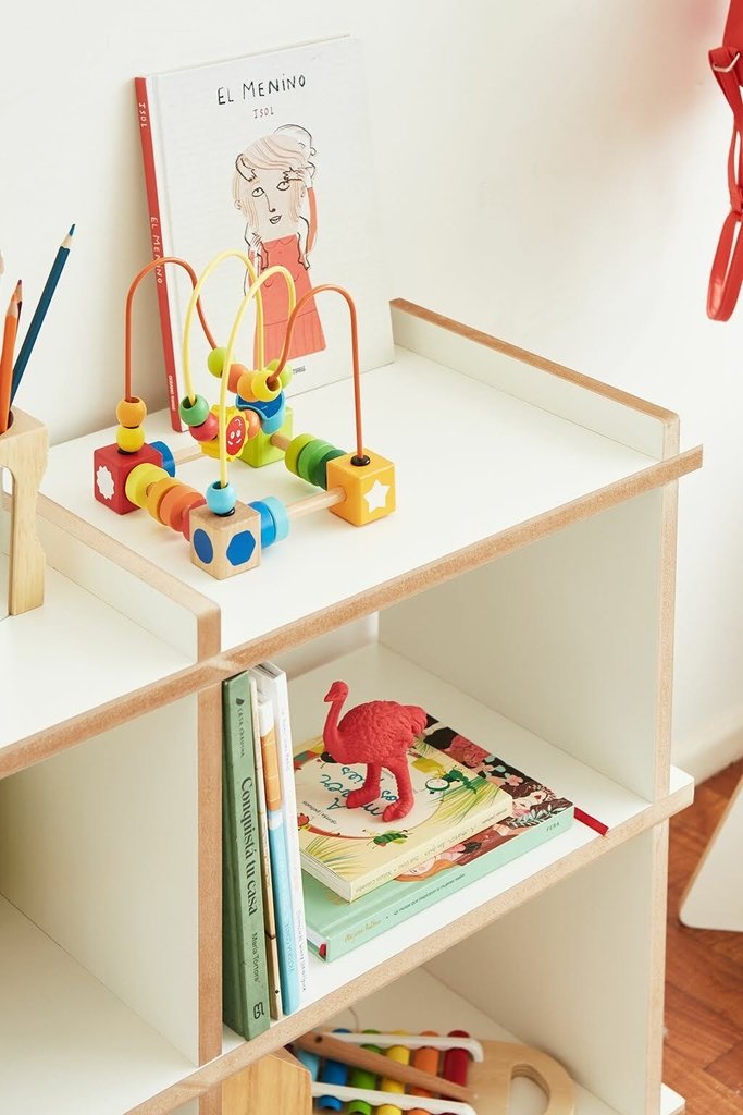 Mueble organizador para niños