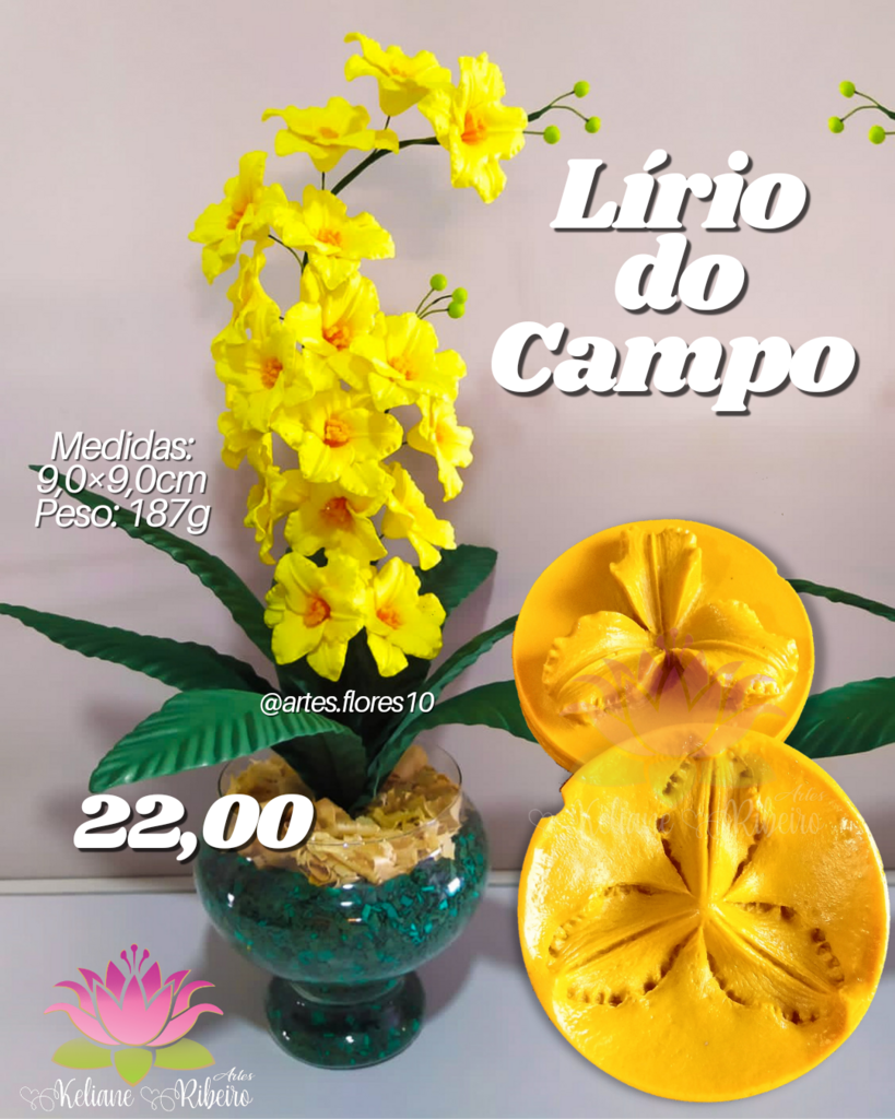LÍRIO DO CAMPO - Comprar em Keliane Ribeiro Artes