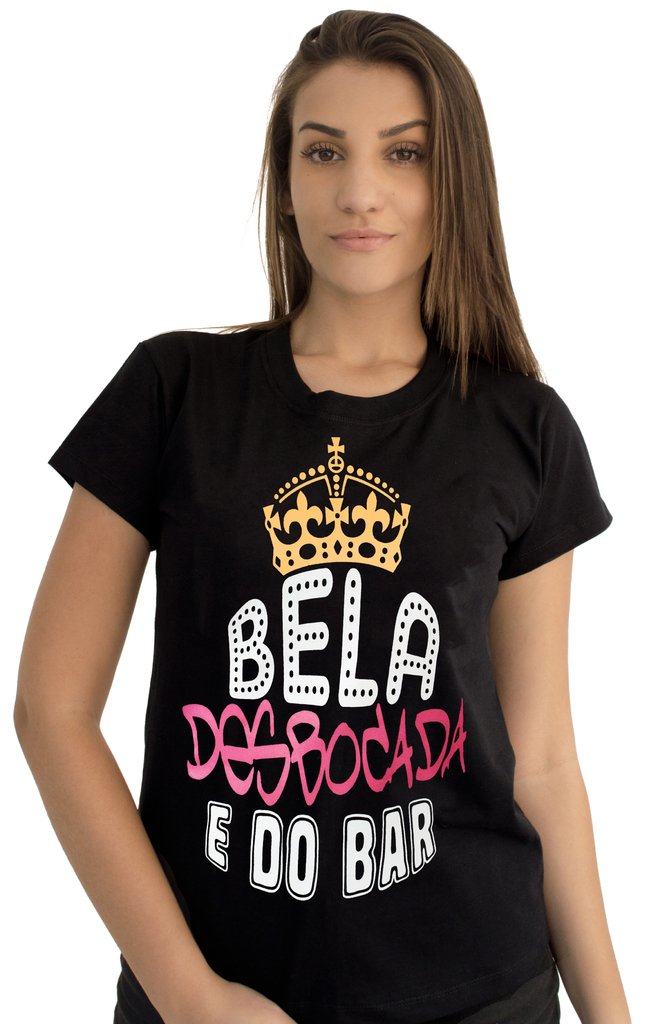 camiseta bela desbocada e do bar