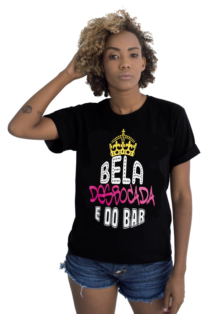 camiseta bela desbocada e do bar