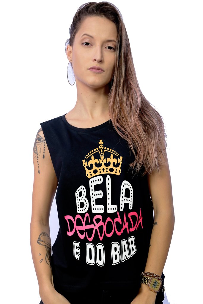 camiseta bela desbocada e do bar