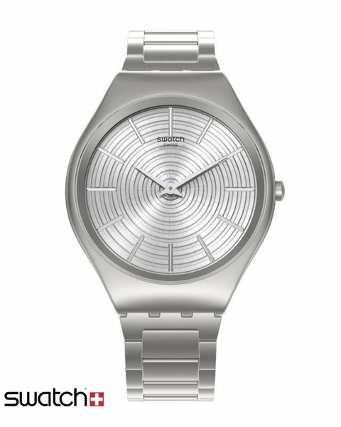 Reloj Swatch YVB408 Crazy For Precious malla de silicona para caballero  cronógrafo y calendario
