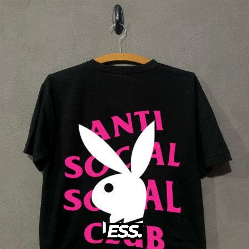 Camiseta Anti Social Social Club - Playboy
