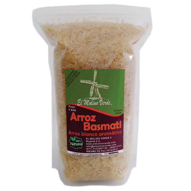 ARROZ BASMATI Comprar en EL MOLINO VERDE