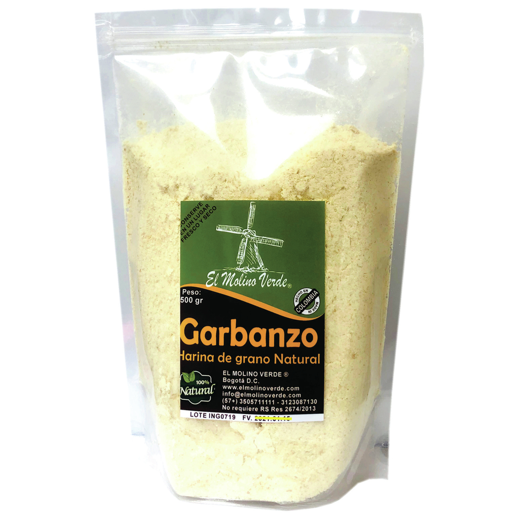 HARINA DE GARBANZO Comprar en EL MOLINO VERDE