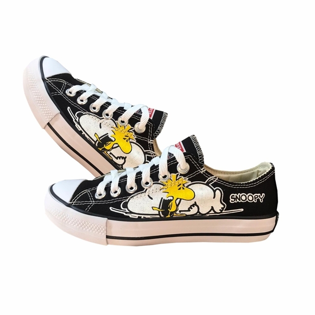 Tênis all star preto snoopy - Cristina Alves