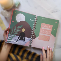 Agenda Maya - Luna autoexistente roja - tienda online