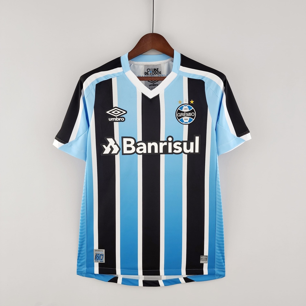 Camisa do Grêmio Home (1) 2022/23 Umbro Torcedor Masculina Azul