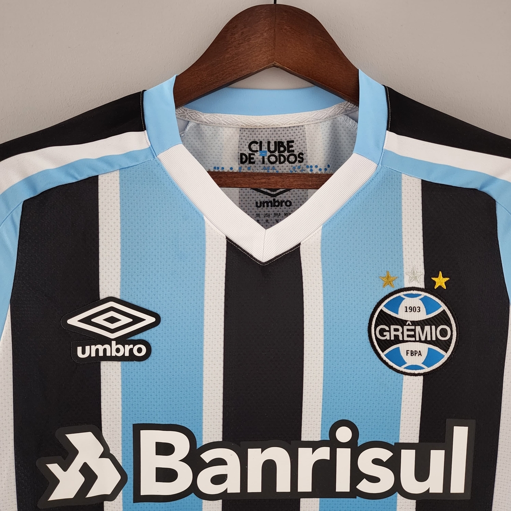 Camisa do Grêmio Home (1) 2022/23 Umbro Torcedor Masculina Azul