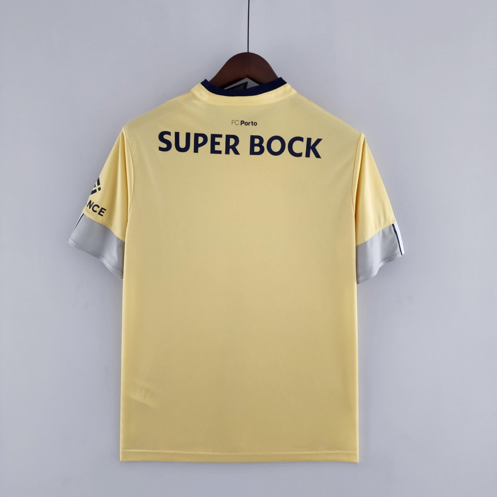 Camisa do Porto Away (2) 2022/23 Puma Torcedor Masculina Amarela