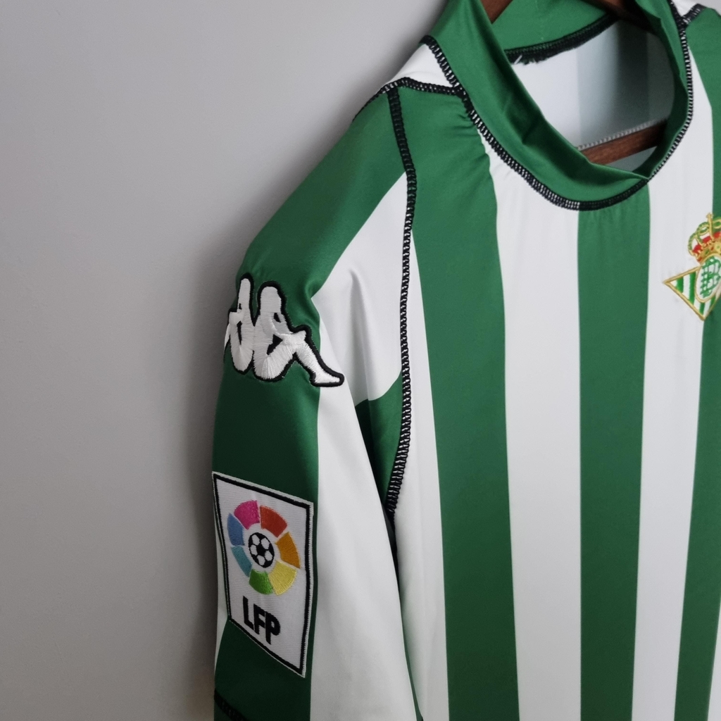 Camisa do Real Betis Home (1) 2003/04 Kappa Retrô Masculina