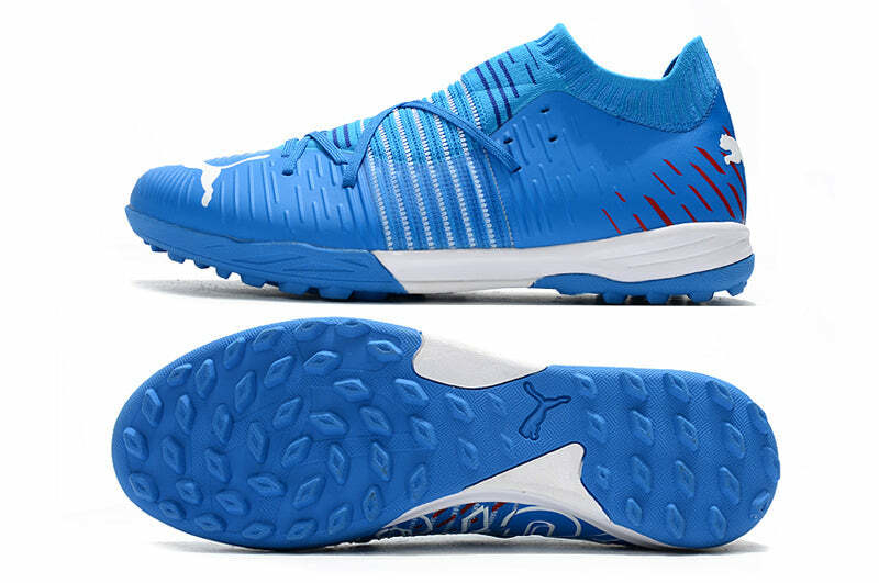 Chuteira De Society Puma Future Z 1 1 Pro Cage Azul Chuteira De Society Puma Future Z 1 1 Pro Cage Azul