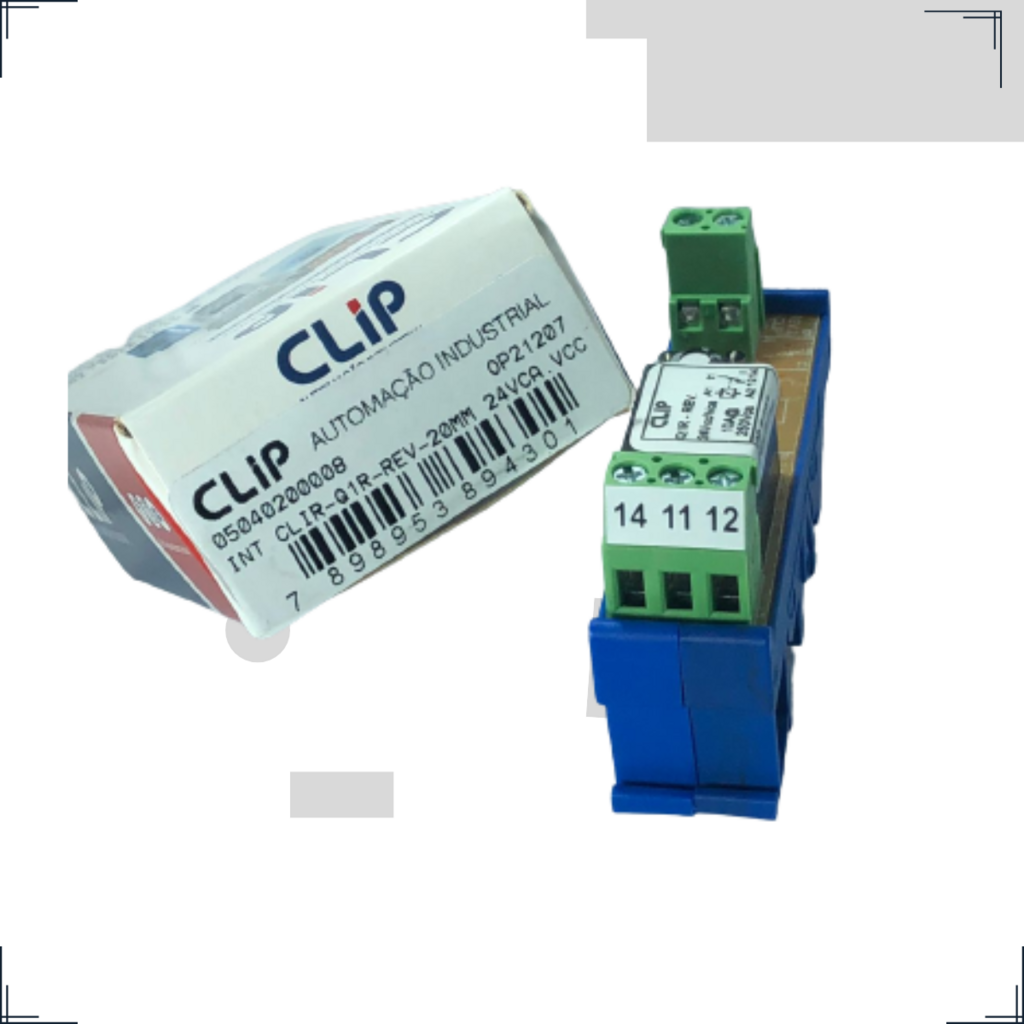 Rele Acoplador Interface CLIR Q1R-20 90~220V - CLIP