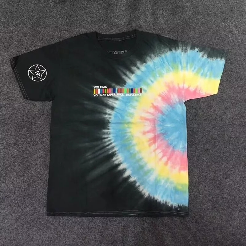 camiseta travis scott tie dye