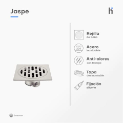 Jaspe - AC301 / Rejilla con trampa anti olores en internet