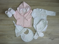Imagen de Ajuar Dulce arrullo rosa