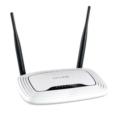 Router Wireless Wifi Tp-link Tl-wr841n Blanco 2 Antenas Ext - comprar online