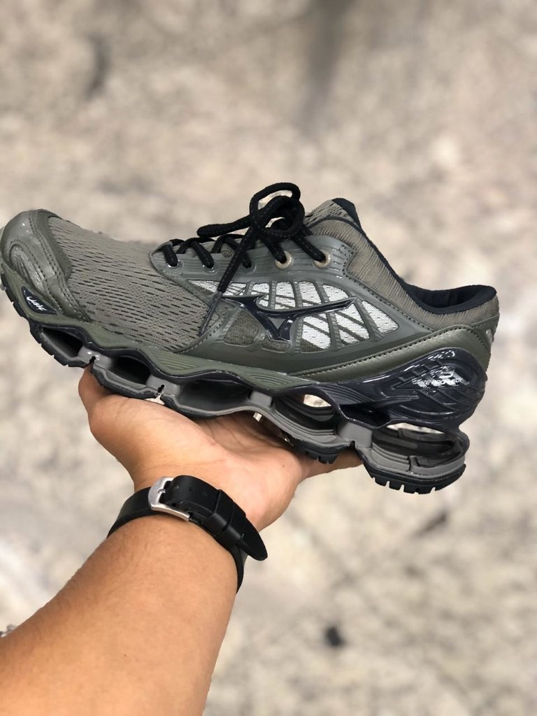 mizuno prophecy 8 verde chumbo