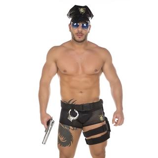 Fantasia Erótica Masculina Policial Pimenta Sexy 1123