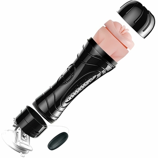 Mastubador Bussy Vibration Vagina Lanterna Com Ventosa XV1007