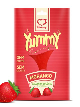Capa Peniana Comestível Yummy Morango - comprar online