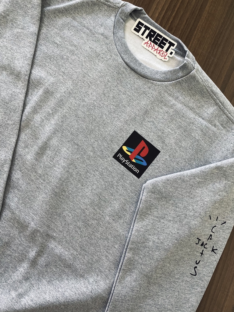 cactus jack playstation moletom com capuz