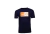 CAMISETA MASCULINA TUFF MARINHO/LARANJA 2422