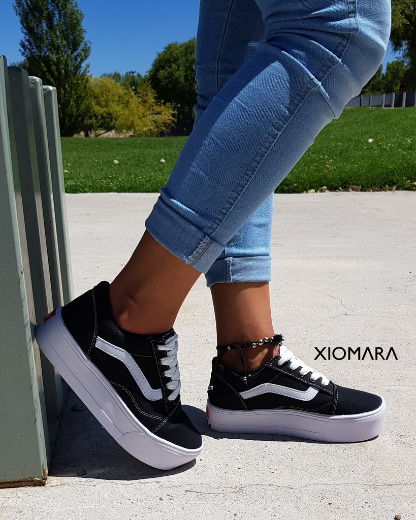 zapatillas con plataforma vans