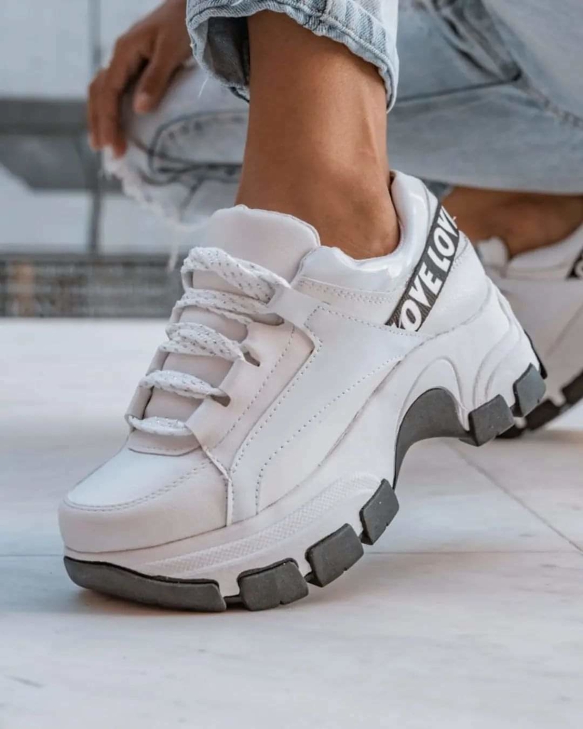 Zapatillas LOVE 2 blanco - Comprar en Xiomara Calzados