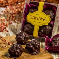 Beijos de Banana - Chocolate Intenso 70% - 60g com 4 unidades