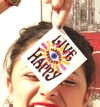 Sticker Live Happy Ojo