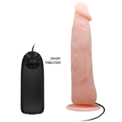 Vibrador Consolador Anal Vaginal Realista con Sopapa y Control - tienda online