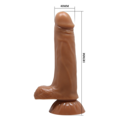 Consolador Vibrador Rota, Sube y Baja Realístico Pellizcable con Control - Sextasis Argentina