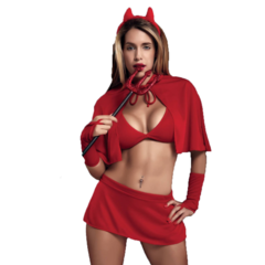 Disfraz de Diablita Hot Ajustable - Mordisco Fantasía - - tienda online