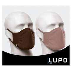 Máscara Lupo Kit 2 unidades Marrom/Nude - comprar online