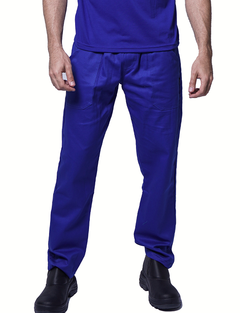 Calça Pijama Cirúrgico em Brim Azul 46