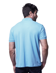 Camisa Polo Masculina Azul 622 - comprar online