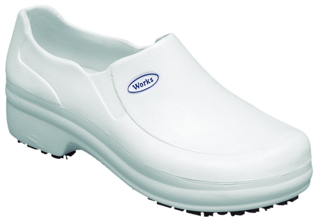 Sapato Profissional Ocupacional Soft Works Fechado BB65 Branco Epi Ca 31898