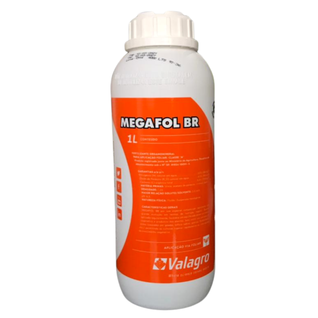 Megafol BR | 1L | Valagro - Antiestresse e Ativador de Crescimento